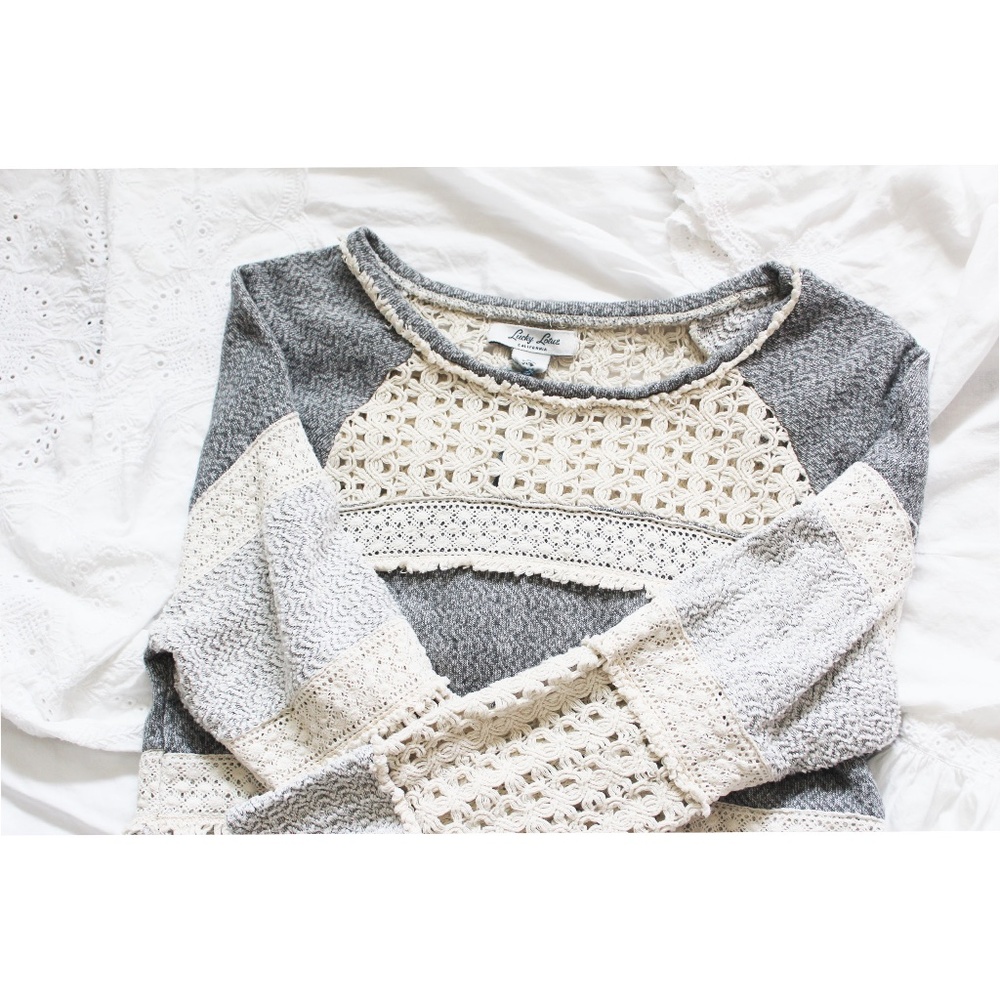 Lucky Lotus - Lace Sweater